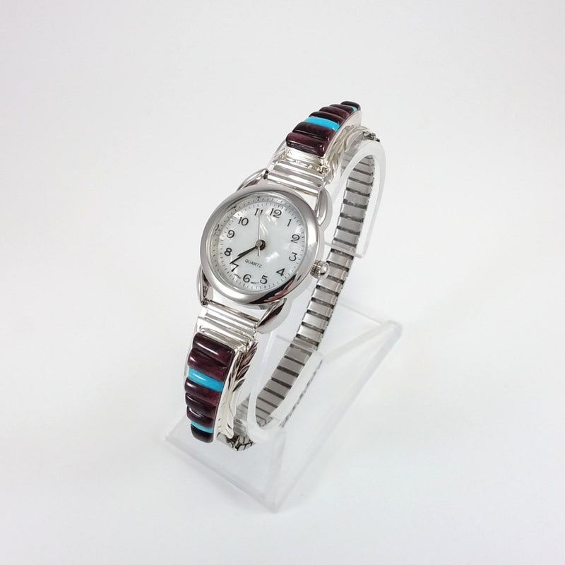 Gaspeite/Spiny Oyster/Turquoise Watch