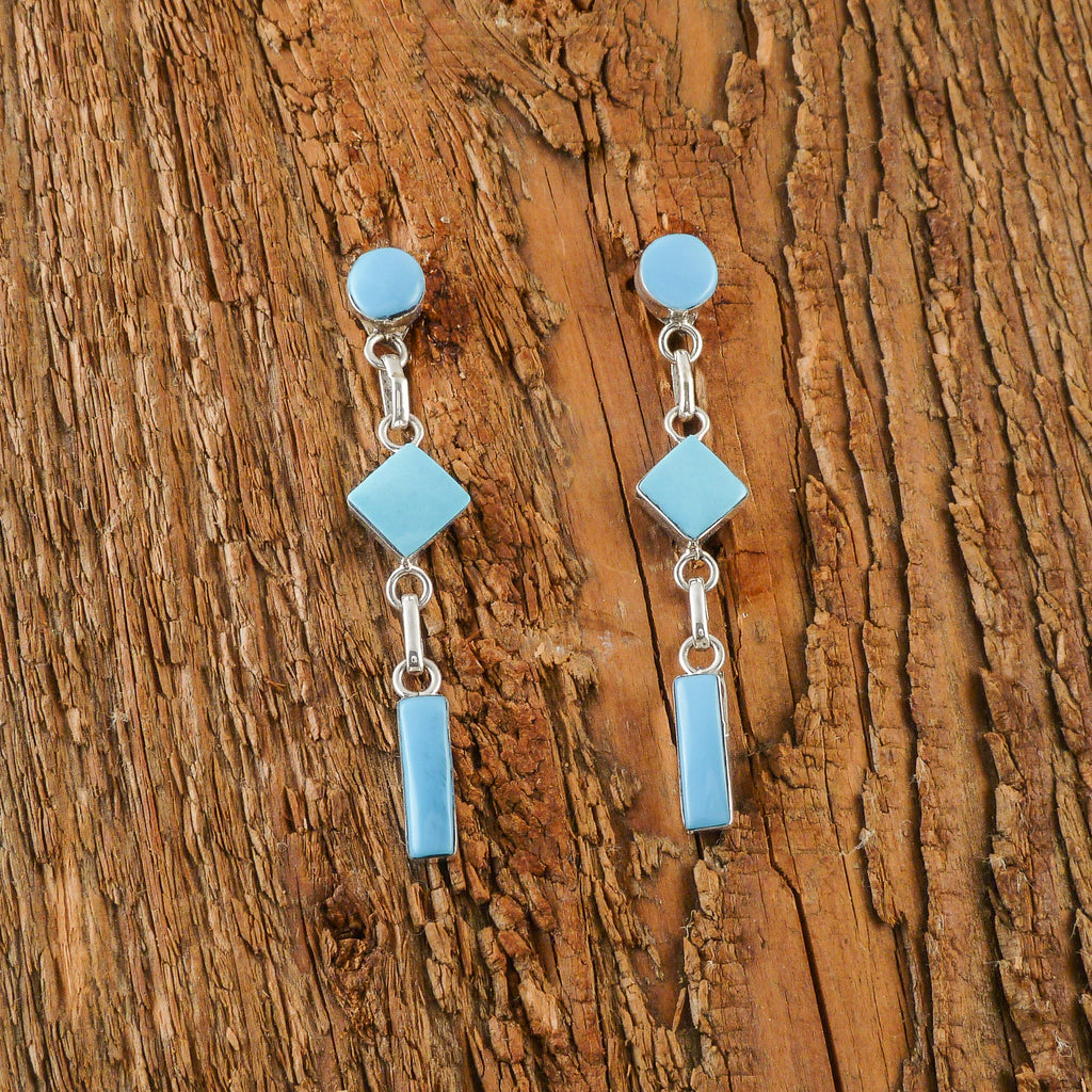 Hanging Turquoise Earrings