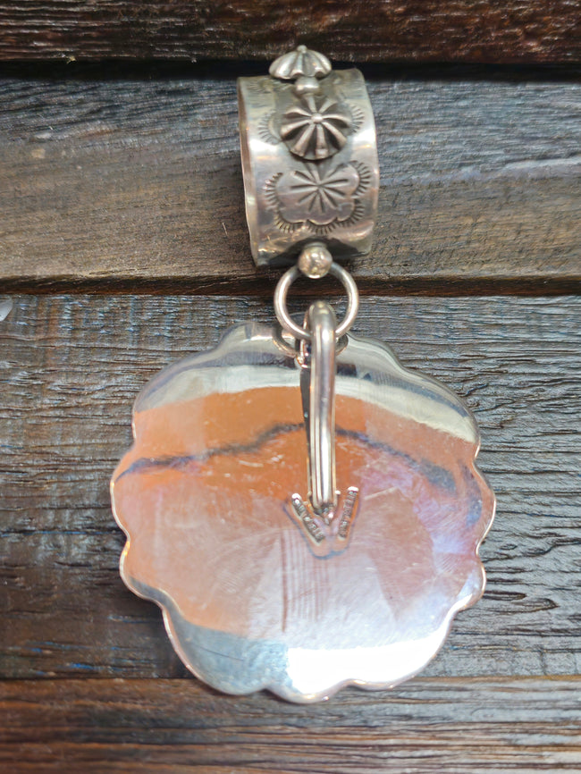 Extra Large Sonoran Turquoise Pendant