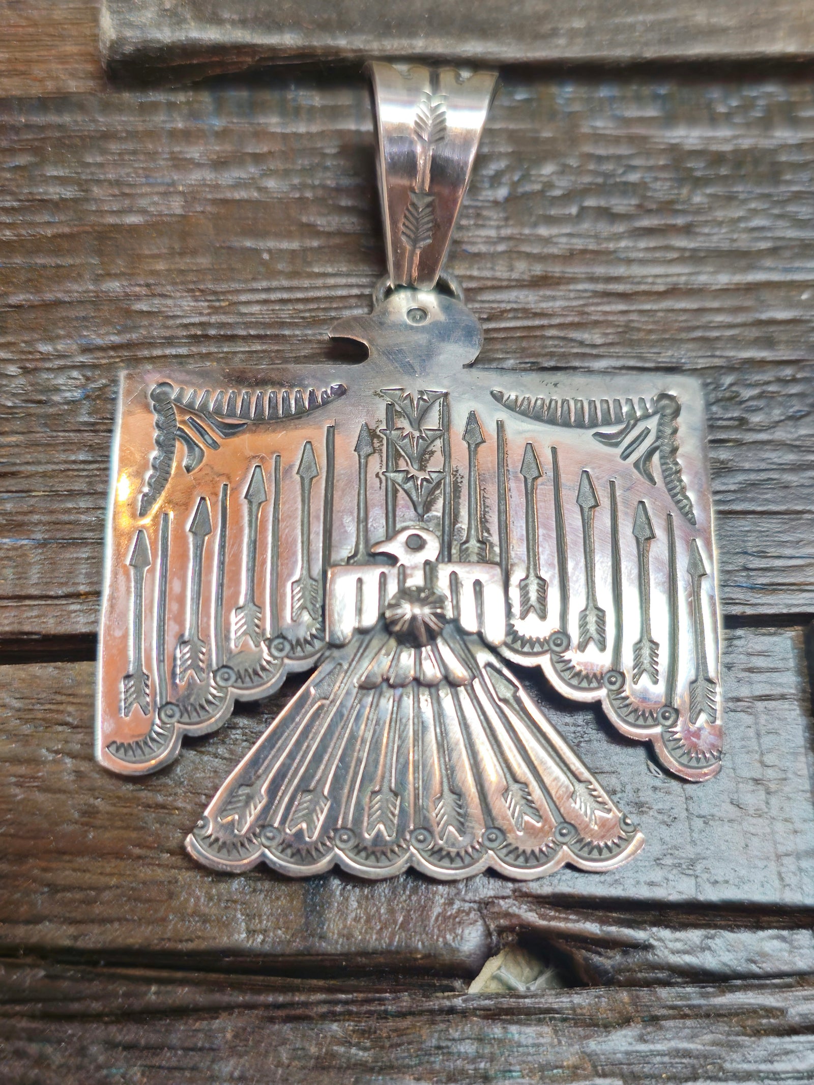 Sunshine Reeves Arrow Thunderbird Pendant