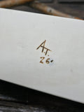 Woodburned Trinket Box by Andy Tsosie - 8 in. by 1 1/2 in. by 3 in.