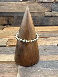 Navajo Pearls Stretch Bracelet with MultiStones
