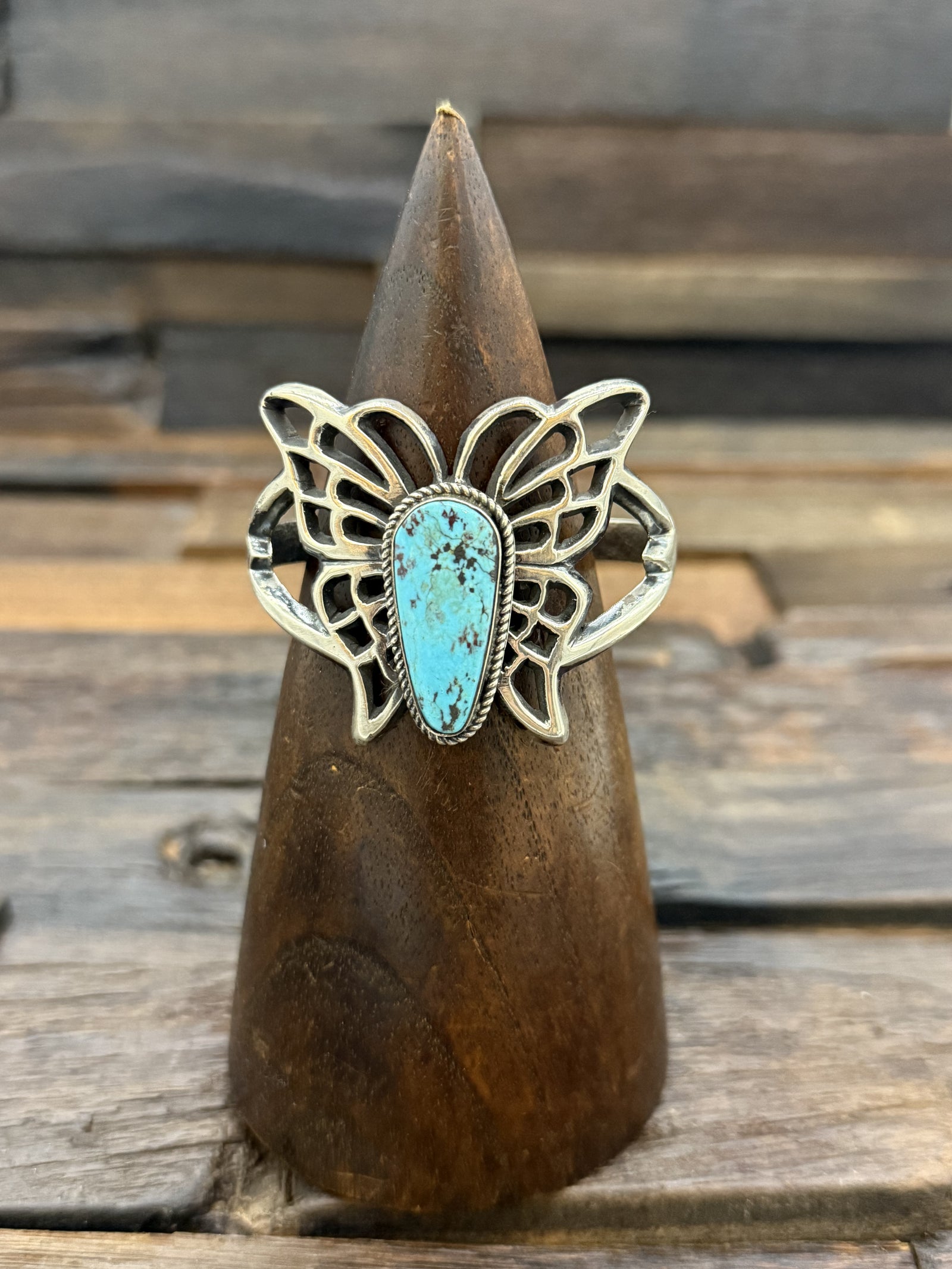 Butterfly Turquoise Bracelet by E.S. Mitchell