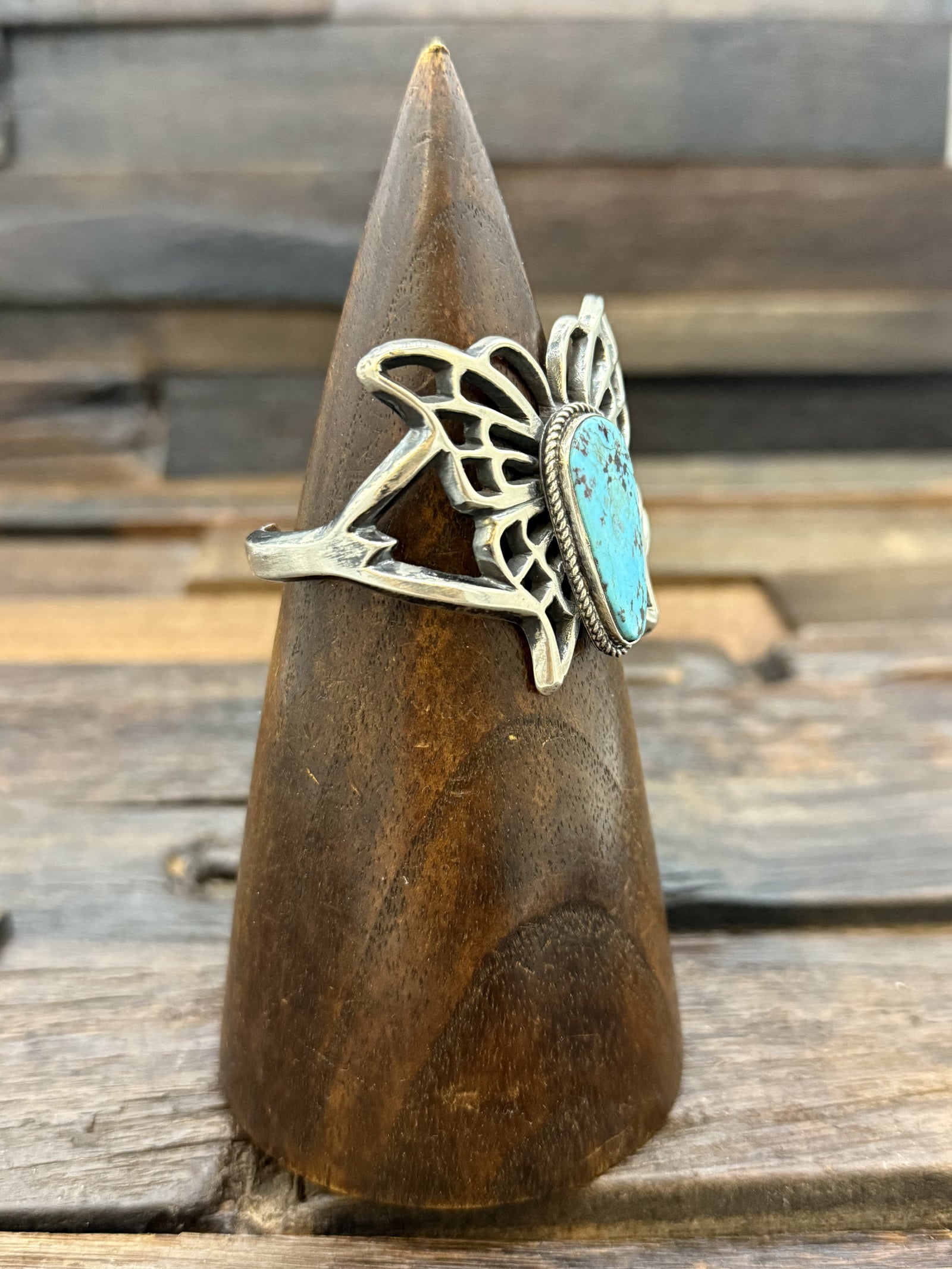 Butterfly Turquoise Bracelet by E.S. Mitchell