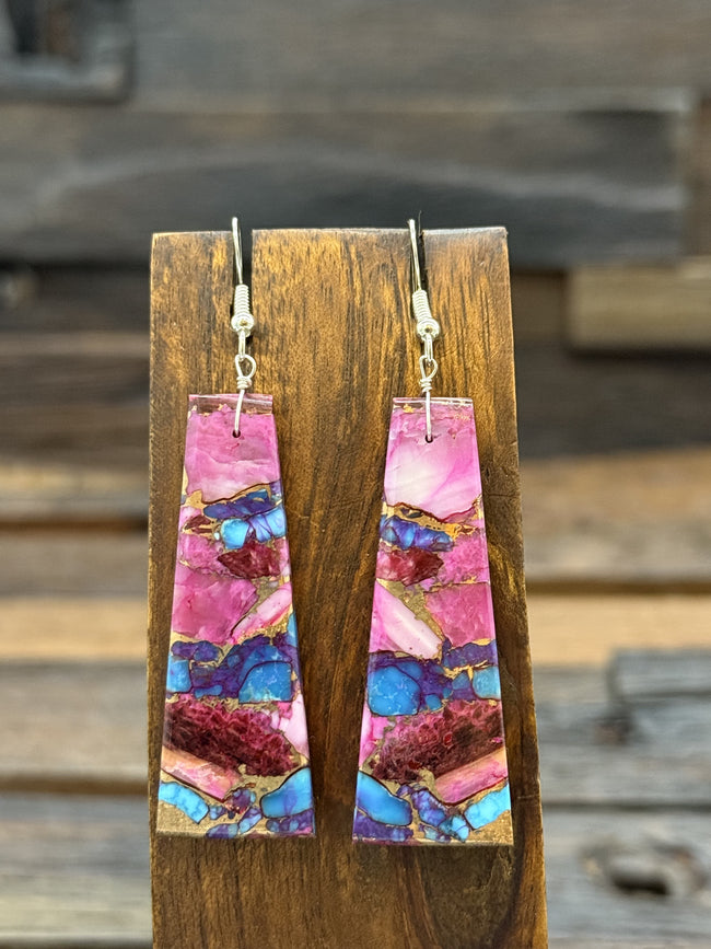 Mojave Slab Earrings by Jameson Pete