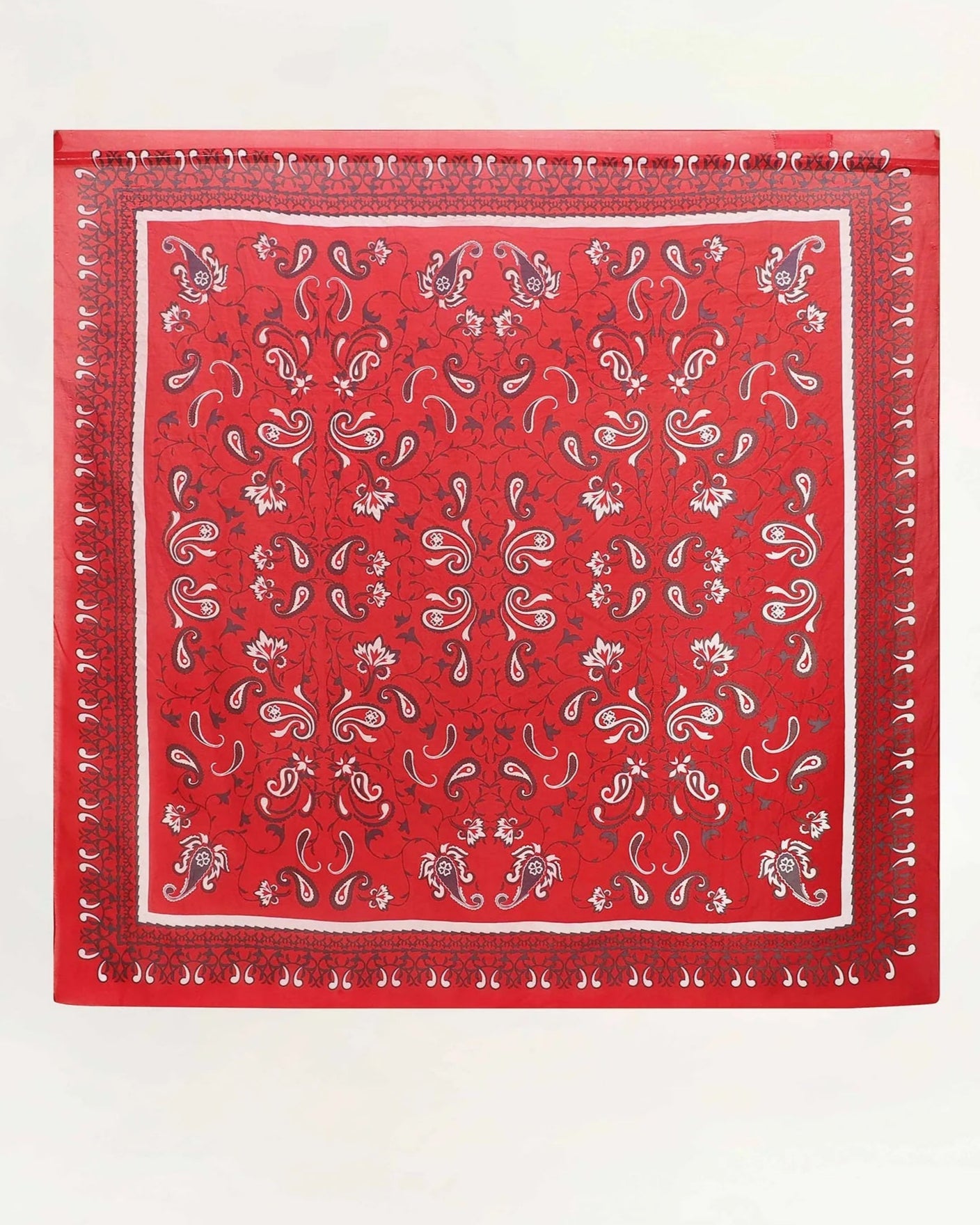 Loyal West Silk Bandana - Red