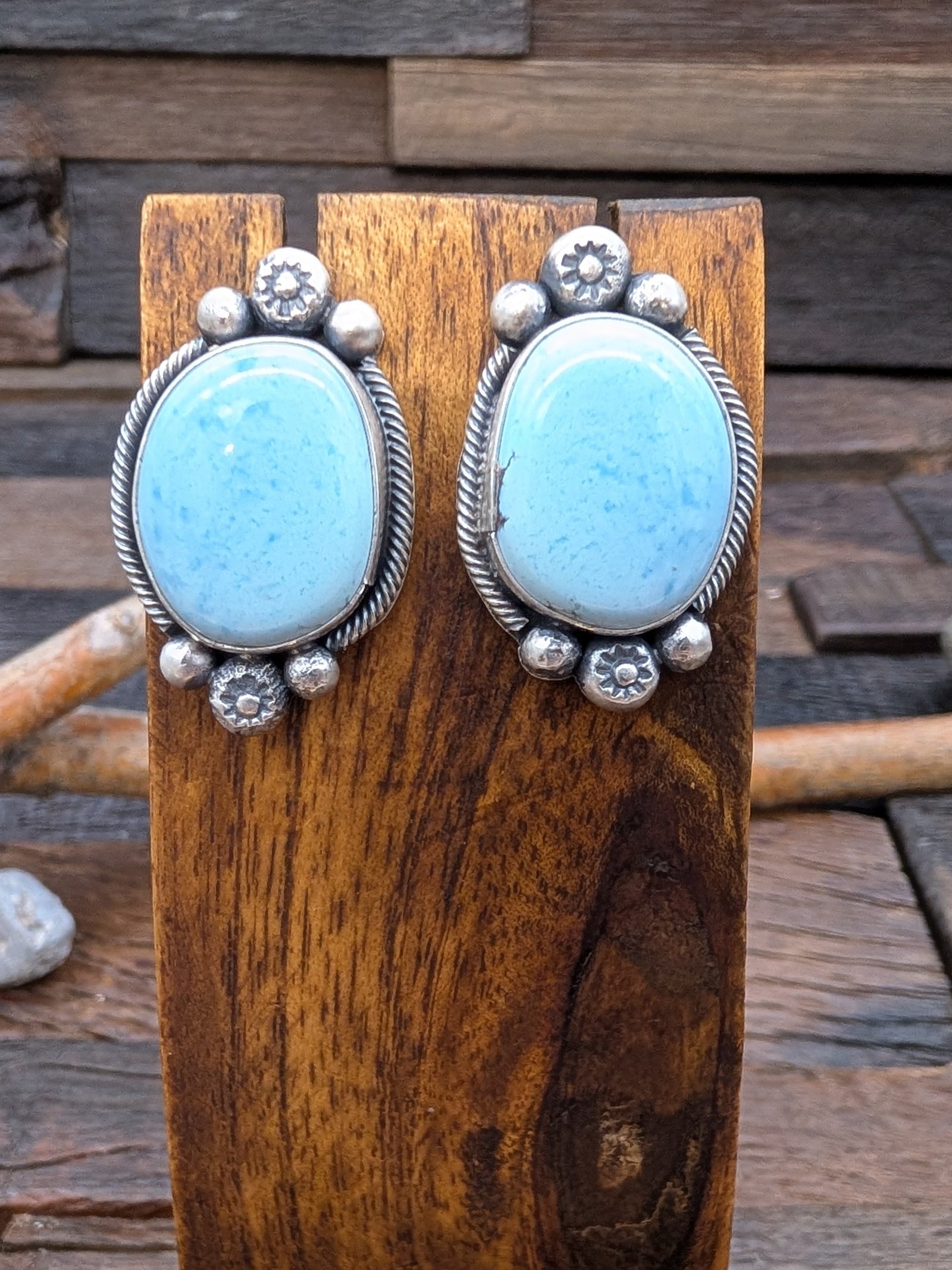 Golden Hills Sterling Silver Post Earrings