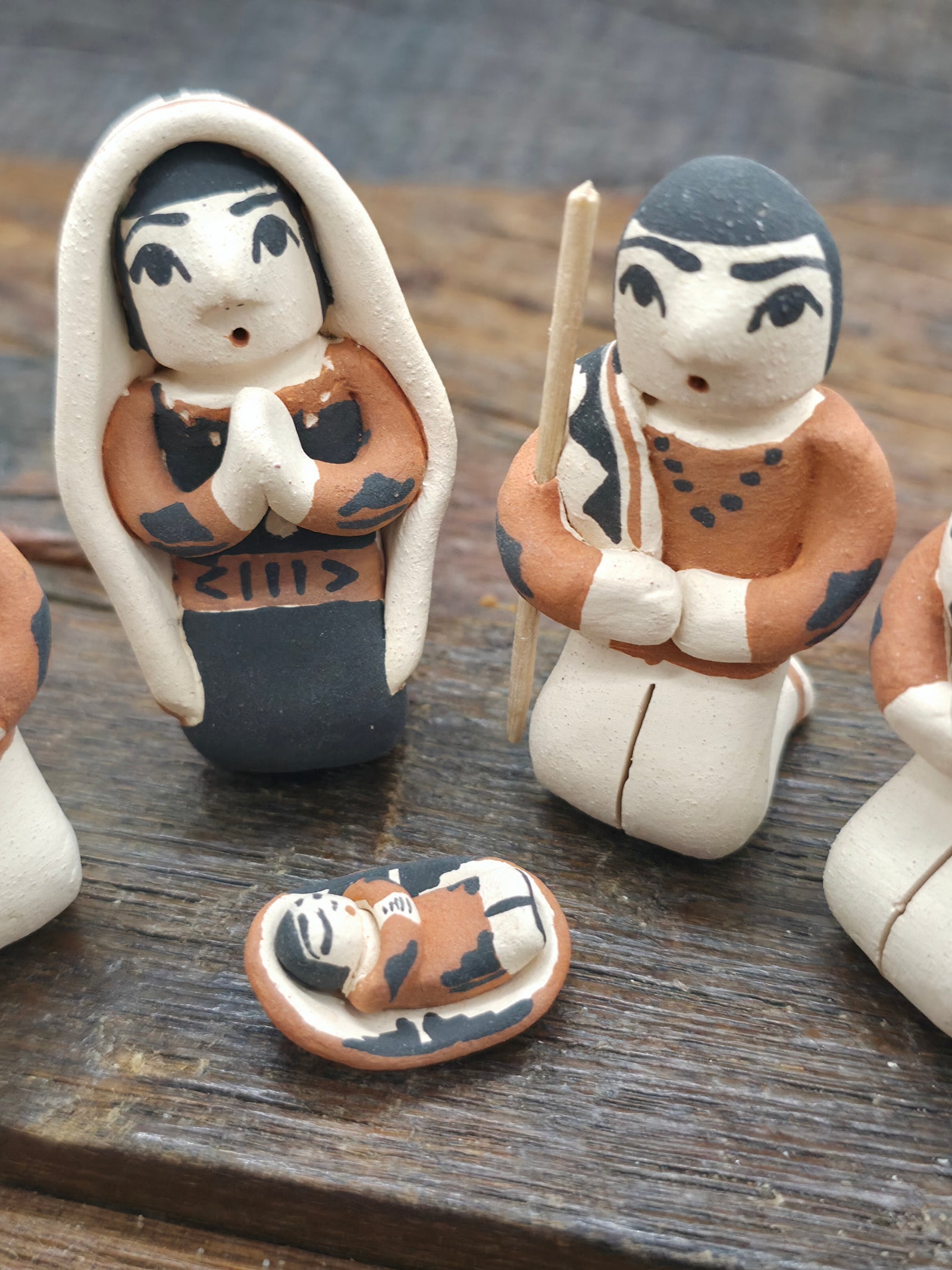 Storyteller Nativity Set by Angel and Ryland Bailon - 10 Pieces