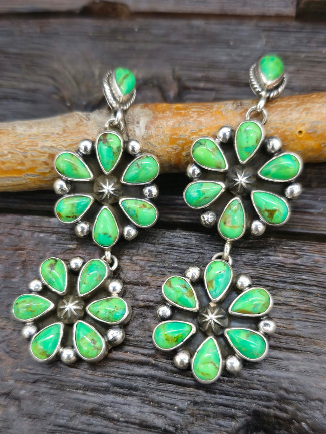 Sonoran Chandelier Earrings by Linda Yazzie