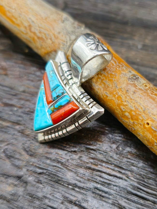 Cobblestone Inlay Pendant by David Tune