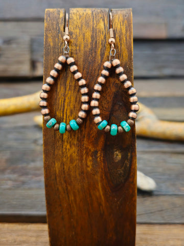 Large Stamped Sterling Silver Post Earrings