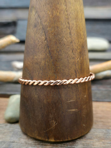 Sun Face Inlay Sterling Silver Cuff - 6 in.