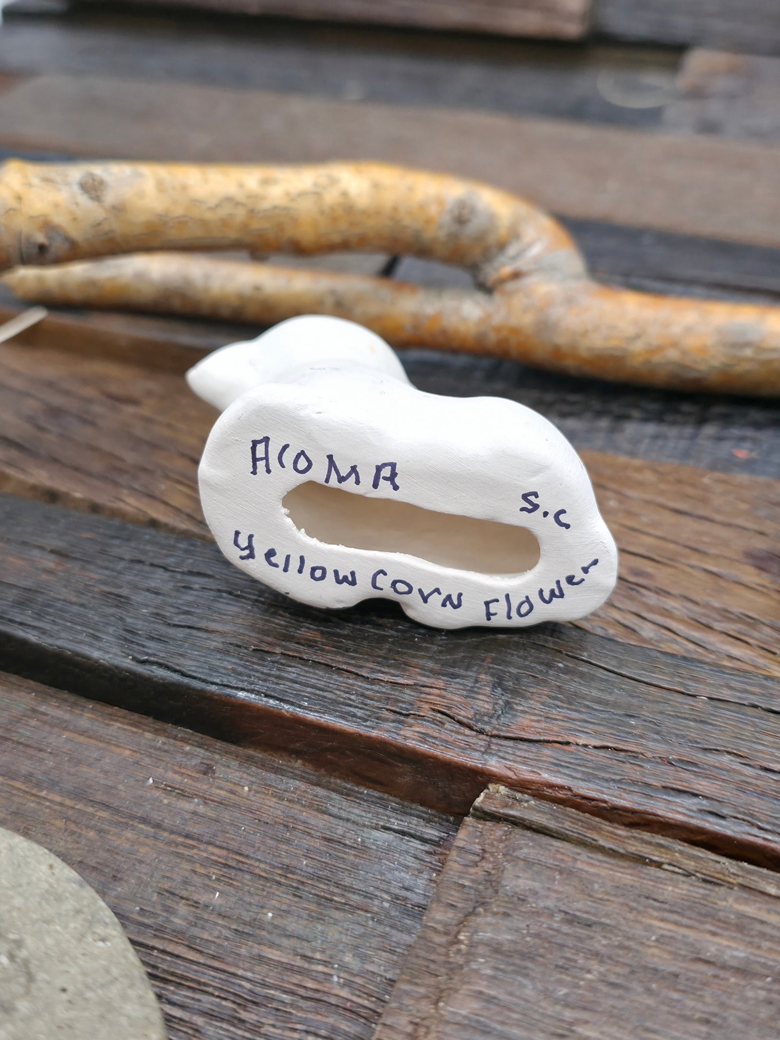 Mini Acoma Lamb with Flower