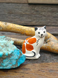 Mini Acoma Cat - Standing with Flower