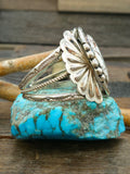 High Shine Sterling Silver Wild Horse Cuff by Joelias Draper - 7 in. with Gap