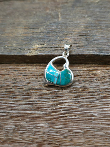 Sterling Silver Turquoise Ring by Mike Calladitto - Size 7