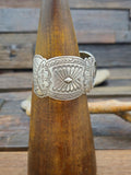 Vintage/Estate Stamped Sterling Silver Watch Cuff - 6 3/4 in.