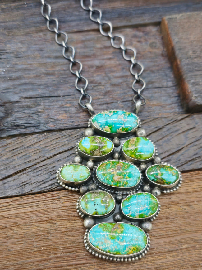 Sonoran Cluster Necklace by Shelia Becenti