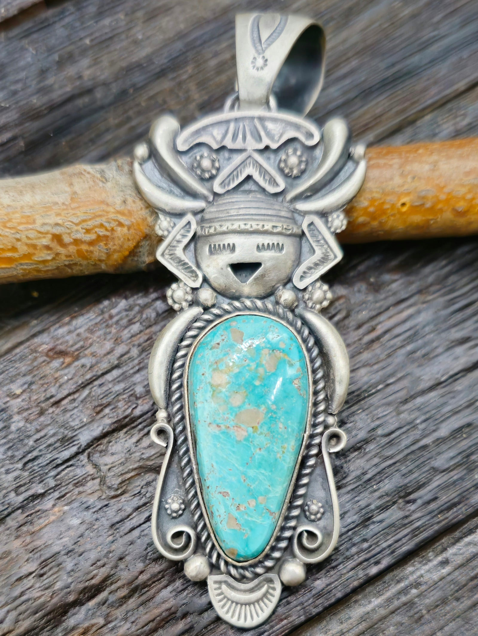 Kachina Pendant by Ronald Tom
