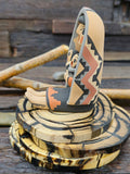 Jemez Storyteller Figurine with Two Infants by Chrislyn Fragua - 4