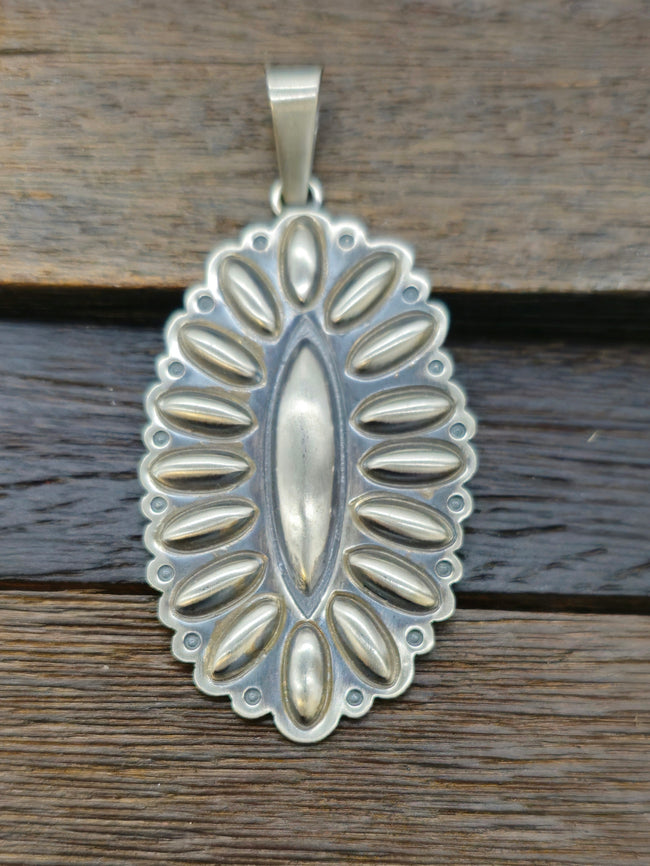 Sterling Silver Cluster Pendant