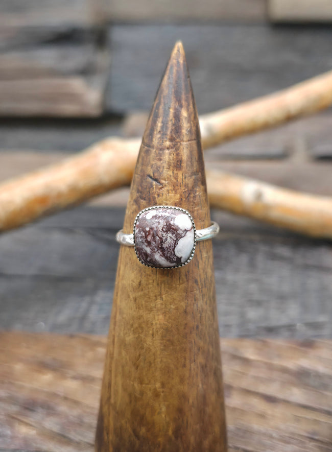 Sterling Silver Wild Horse Ring by Gilbert Smith - Size 11