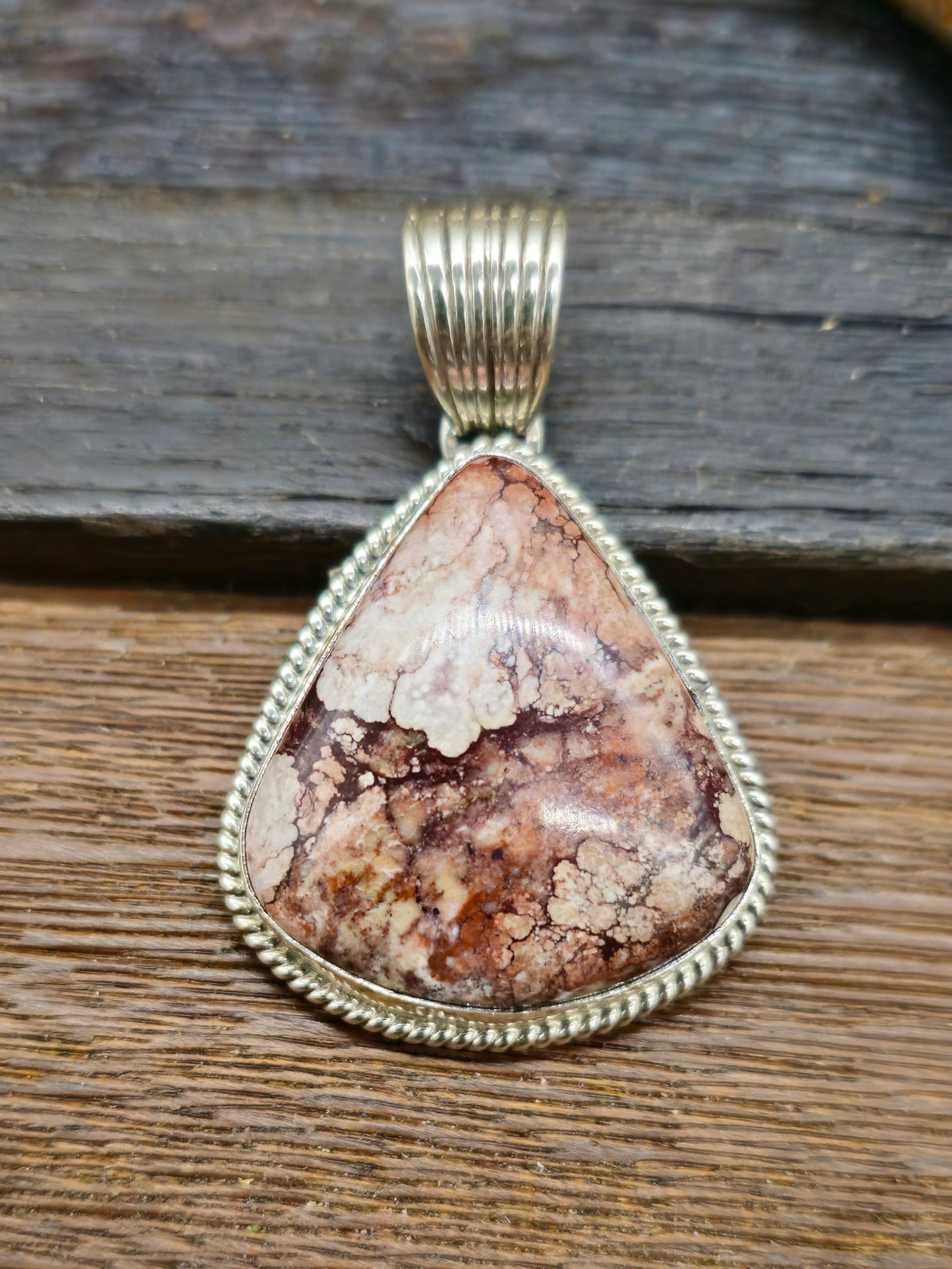 Sterling Silver Wild Horse Pendant