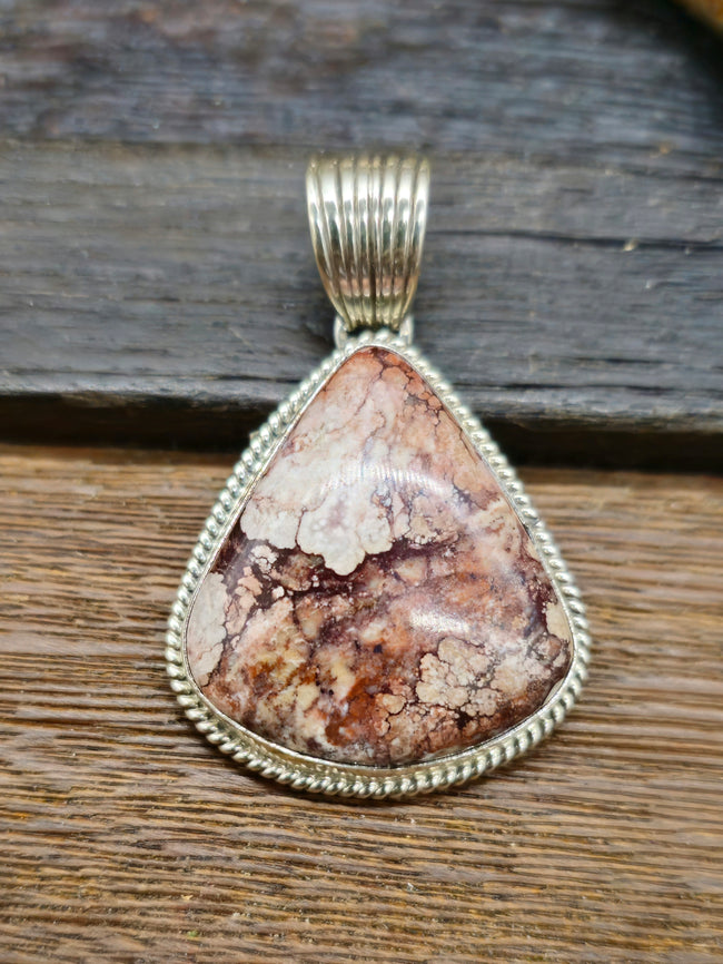 Sterling Silver Wild Horse Pendant