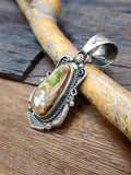 Royston Turquoise Pendant by Ronald Tom