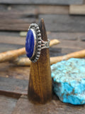 Sterling Silver Lapis Lazuli Ring by Happy Piasso - Size 6