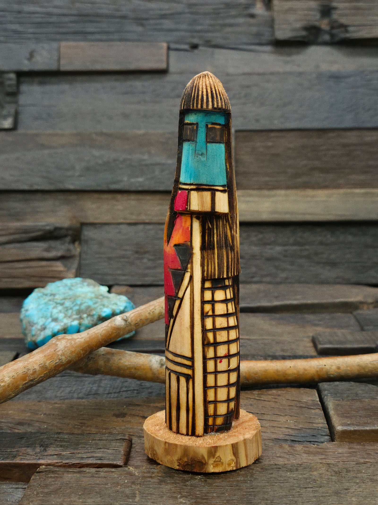 Hand Carved Kachina by Jerome Totsoni