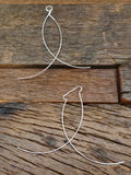 Long Sterling Silver Threader Earrings