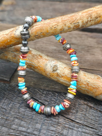 Turquoise Single Stone Bracelet