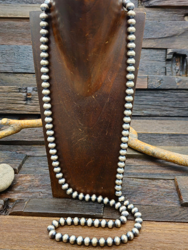 Navajo Pearls by Bryannen Halwood - 36 in. 12 mm Bead