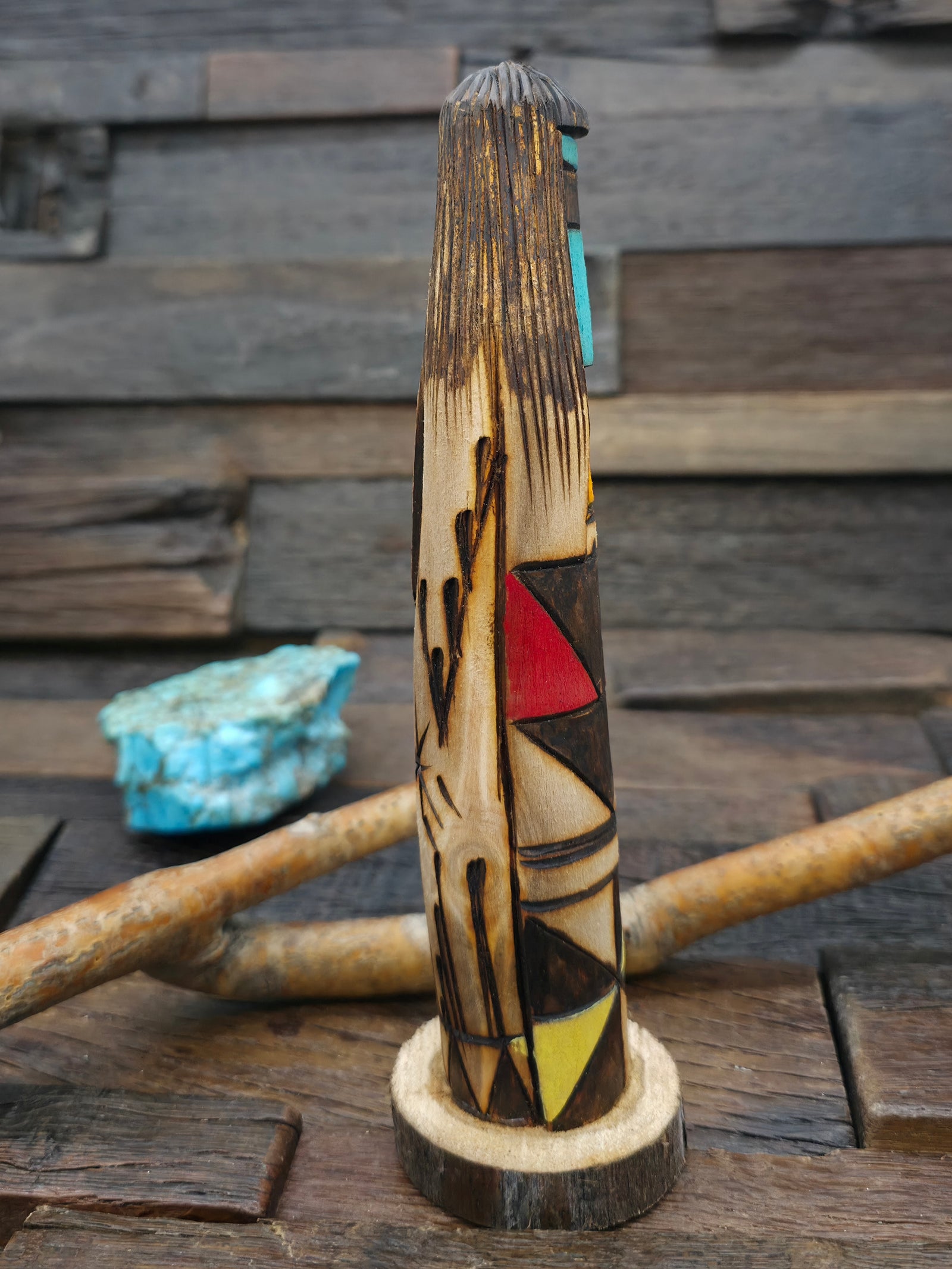 Hand Carved Kachina by Jerome Totsoni