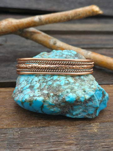 5 mm 7 in Oxidized Sterling Silver Bead Stretch Bracelet