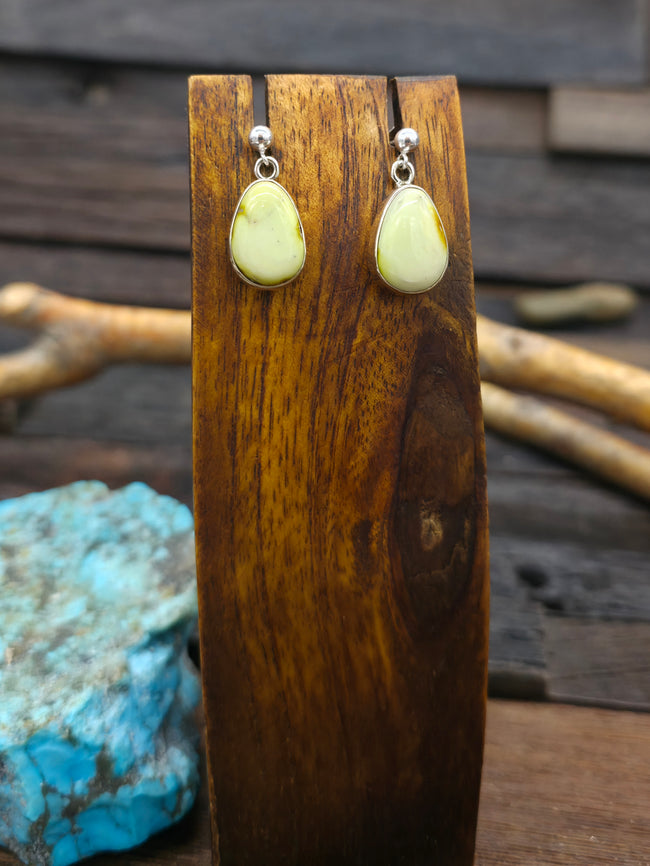 Sterling Silver Palomino Post Dangle Earrings