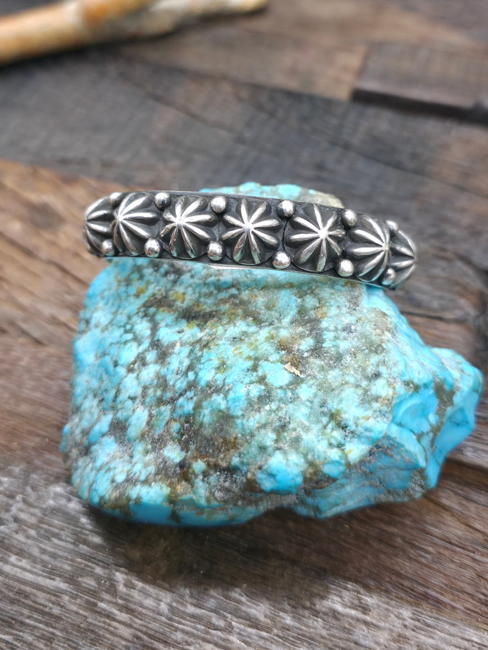 Sterling Silver Star Shot Cuff by Happy Piasso  - 6 1/4 in. with Gap