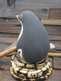 Hand Painted Acoma Ceramic Penguin by Linda Concho - 5 1/2 in. by 4 in. by 3 1/2 in.