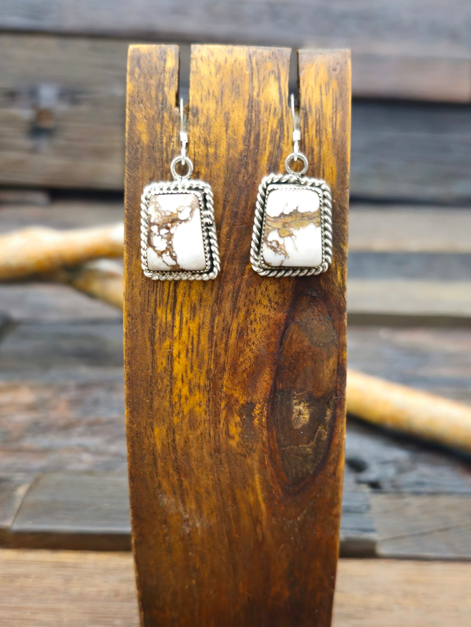 Sterling Silver Wild Horse Earrings by Sadie Jim