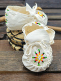 Handmade Infant Moccasins by Felix Ashley