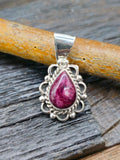 Purple Spiny Pendant by Prescilla Smith