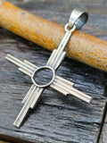 Zia Sterling Silver Pendant by Dakota Ration