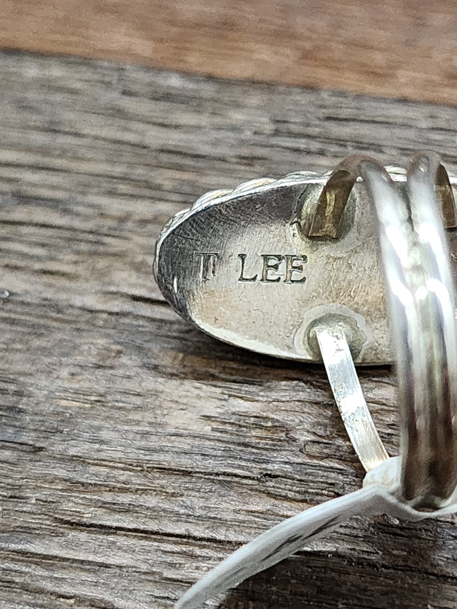 Onyx and Sterling Silver Oval Ring by Tommy Lee