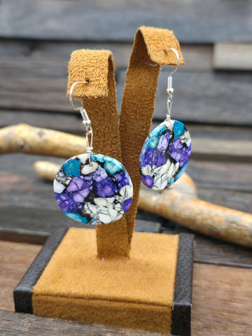 Fred Begay Thunderbird Earrings