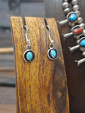 Sterling Silver Turquoise and Coral Squash Blossom Necklace and Earring Set by Phil and Lenora Garcia - 18 in.