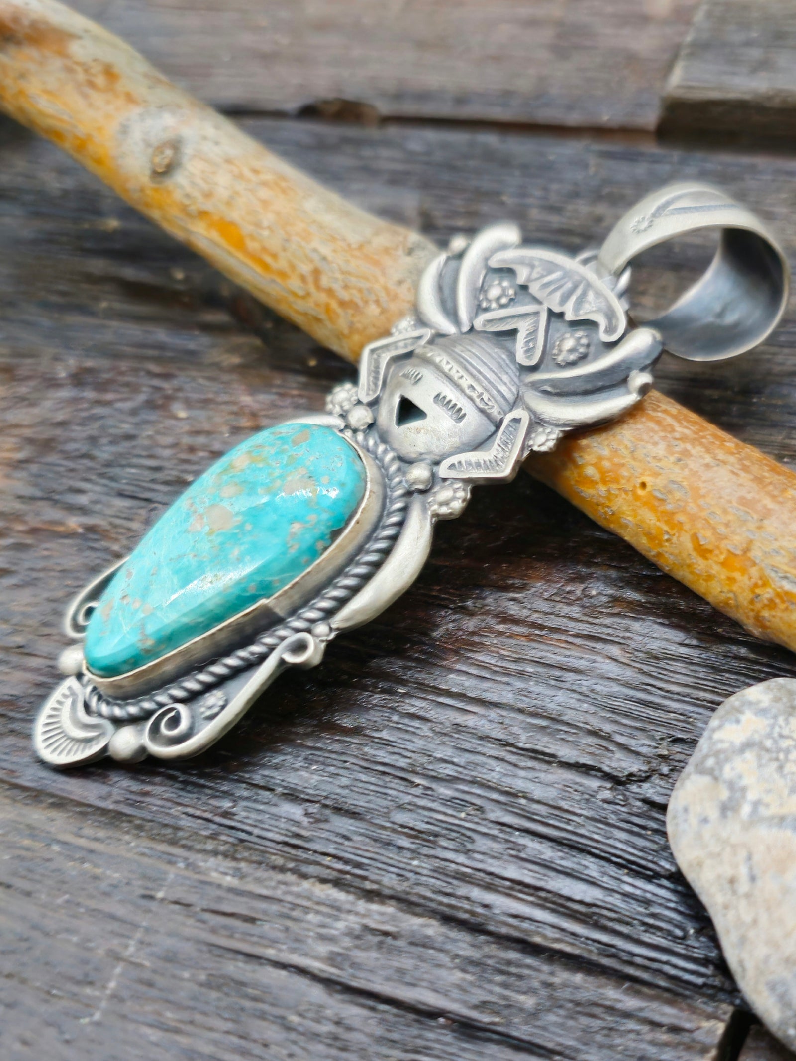 Kachina Pendant by Ronald Tom