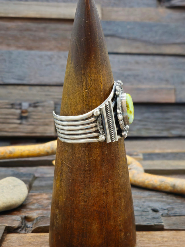 Sterling Silver Palomino Cuff by Tom Lewis - 6 1/4 in.