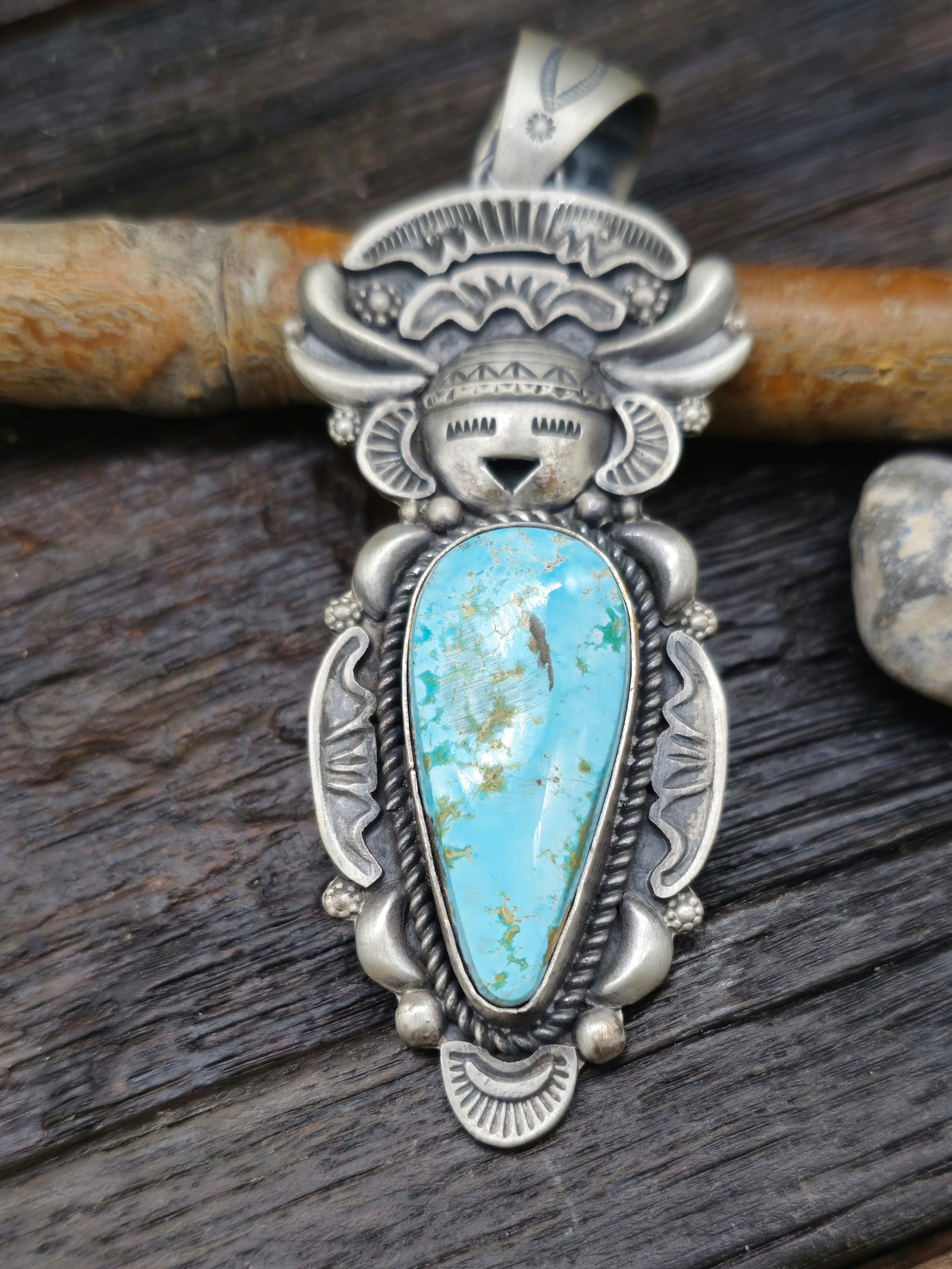 Kachina Pendant by Ronald Tom