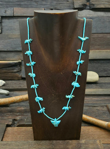 Four Strand Treasure Necklace by Helen Tsosie - 28" with 2" extender